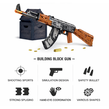 The BrickBlick<br>Buildable Blaster